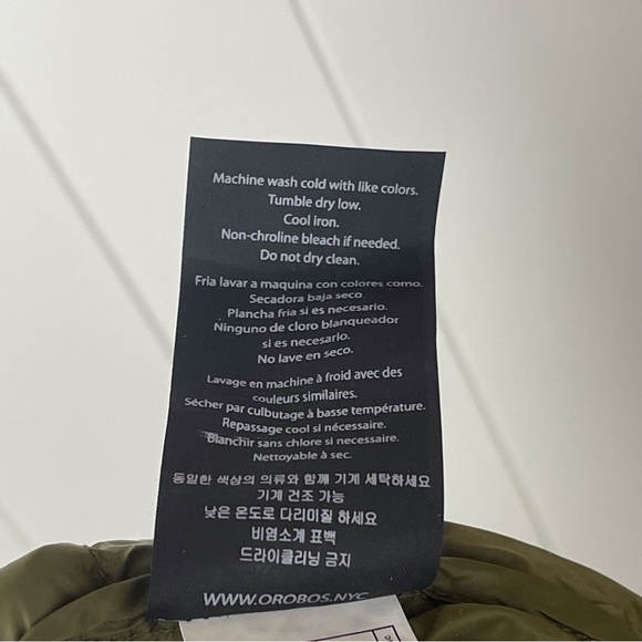 Orobos Asymmetrical Zip Down Jacket Size M - Picture 14 of 16